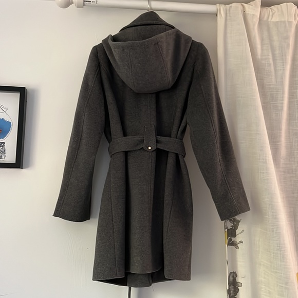 Michael Kors Hooded Wool Coat - Picture 5 of 9